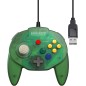 Retro-bit Tribute64 USB Controller for Switch PC Mac Green