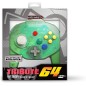 Retro-bit Tribute64 USB Controller for Switch PC Mac Green