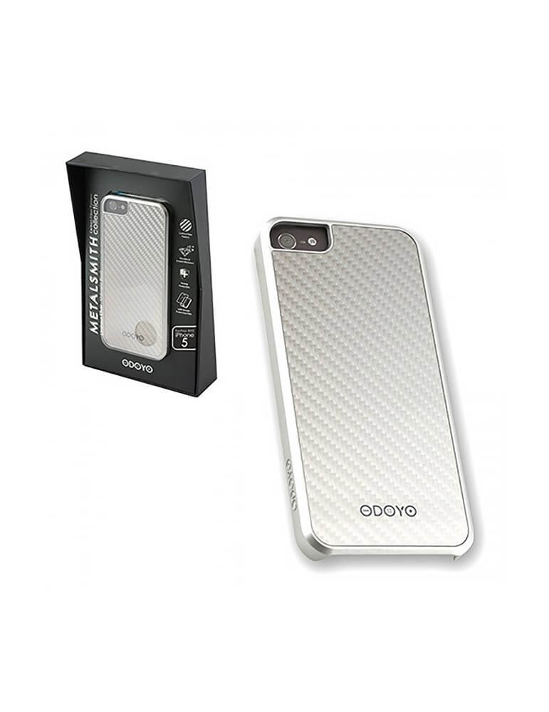Cover Metalsmith Liminous Silver iPhone 5-Accessori-Pixxelife by INMEDIA