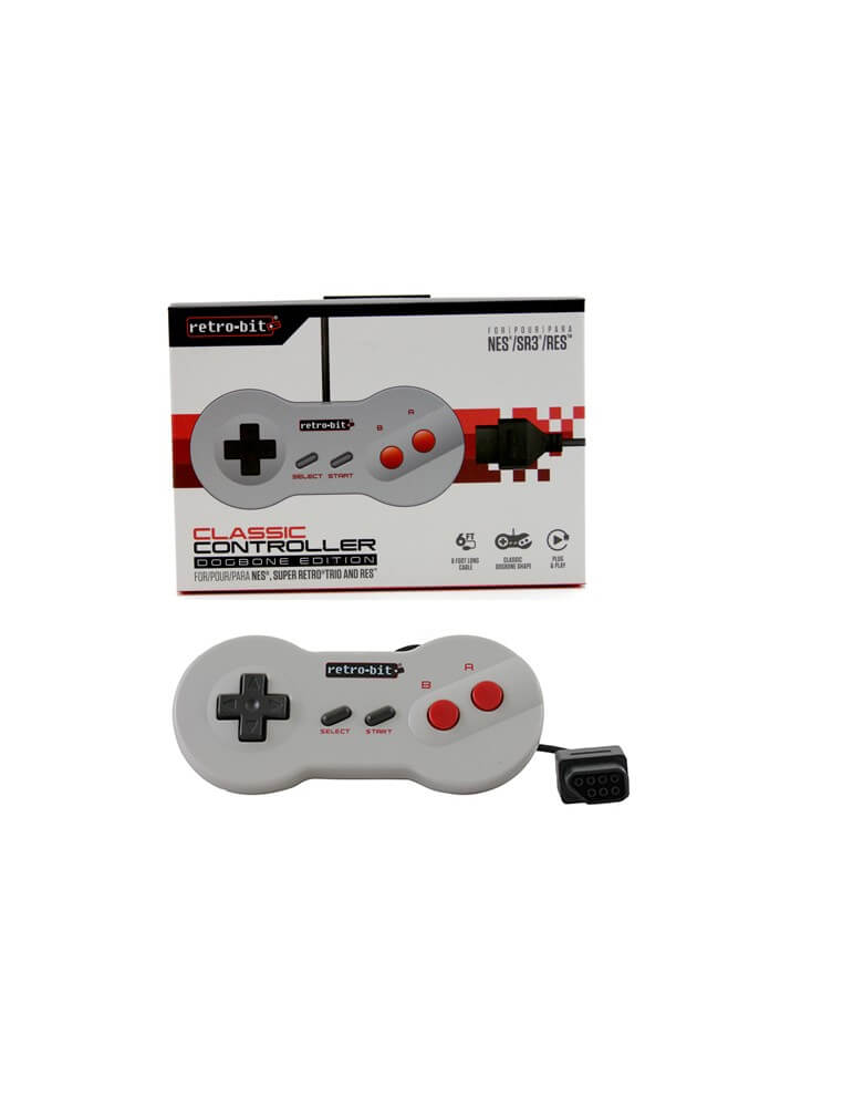 Classic Controller Dogbone Edition NES-NES-Pixxelife by INMEDIA