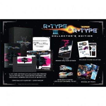 R-Type III & Super R-Type Collector's Ed. SNES Cart