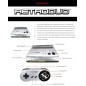 Retro-bit Retroduo Console V3.0 for NES SNES Silver/Black