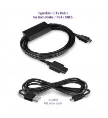 3-in-1 HDTV Cable for GameCube Nintendo 64 SNES