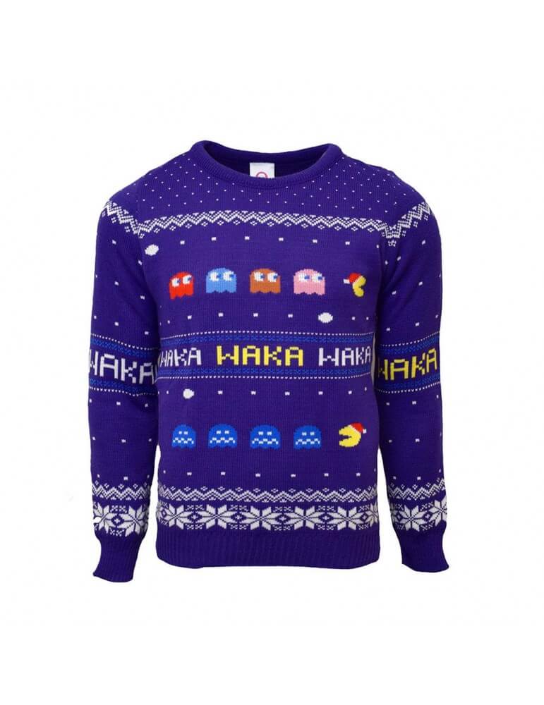 Official Pac-Man Xmas Jumper-Apparel-Pixxelife by INMEDIA