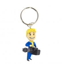 Official Fallout Vault Boy Big Guns Keychain
