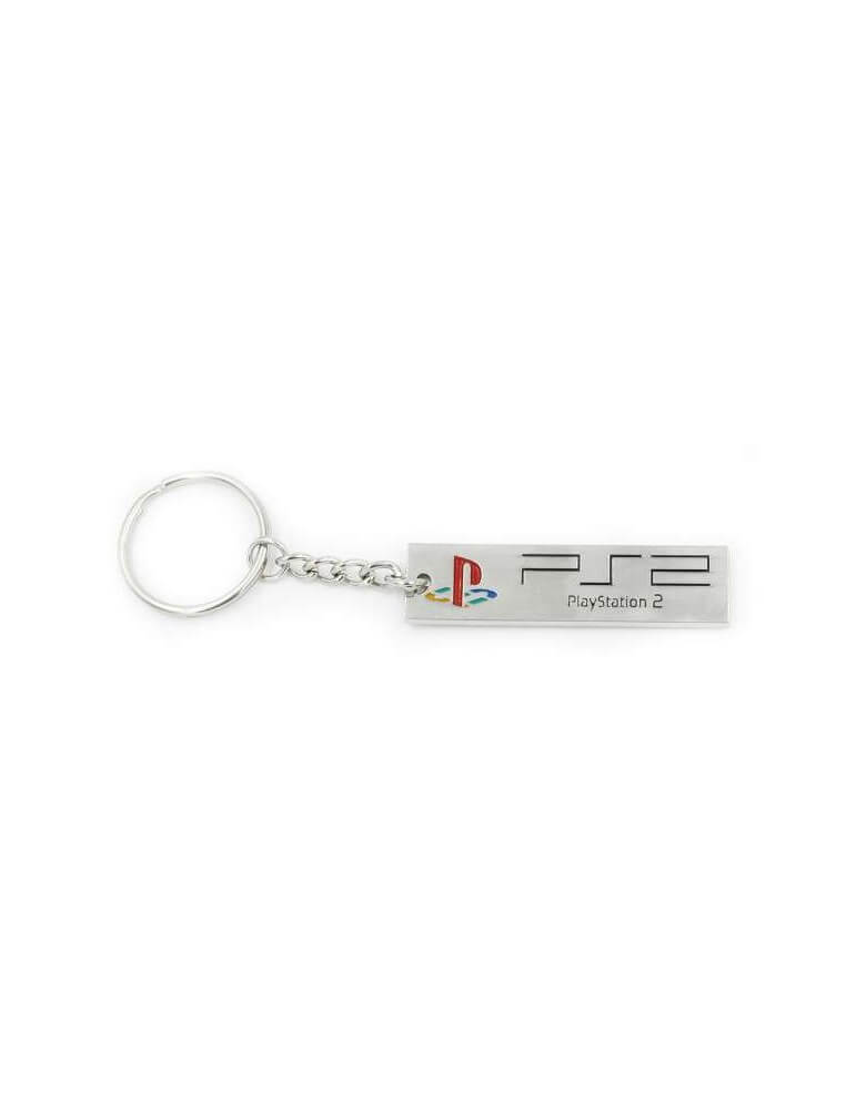 Official PlayStation 2 Logo Keychain-Accessories-Pixxelife by INMEDIA