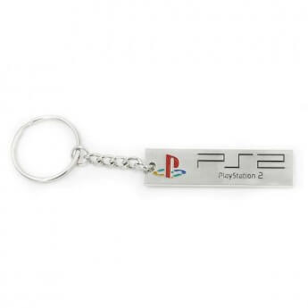 Official PlayStation 2 Logo Keychain