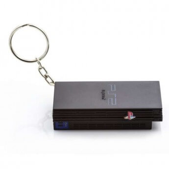 Official PlayStation 2 Console Keychain