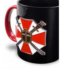Official Resident Evil Metal Badge Mug