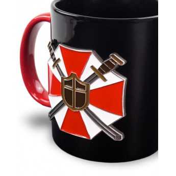Official Resident Evil Metal Badge Mug