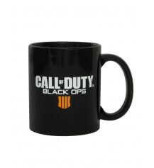 Official Call Of Duty Black Ops 4 Mug With Metal Logo