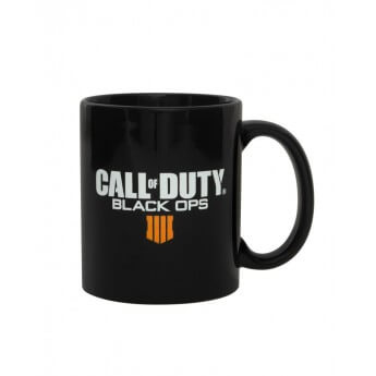 Official Call Of Duty Black Ops 4 Mug With Metal Logo