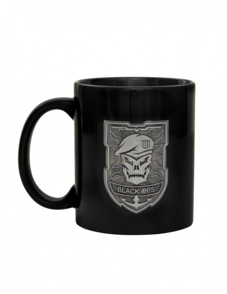 Official Call Of Duty Black Ops 4 Mug With Metal Logo-Accessories-Pixxelife by INMEDIA