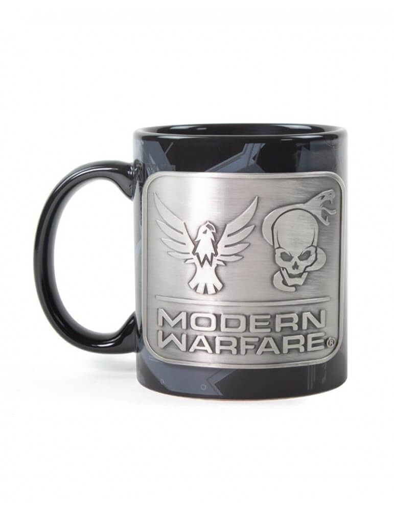 Mug Ufficiale Call Of Duty Modern Warefare Badge in Metallo-Accessori-Pixxelife by INMEDIA