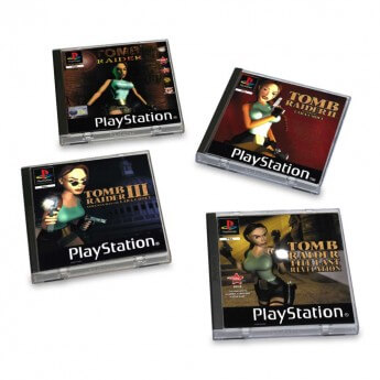 Retro Sottobicchieri Ufficiali Tomb Raider PS1