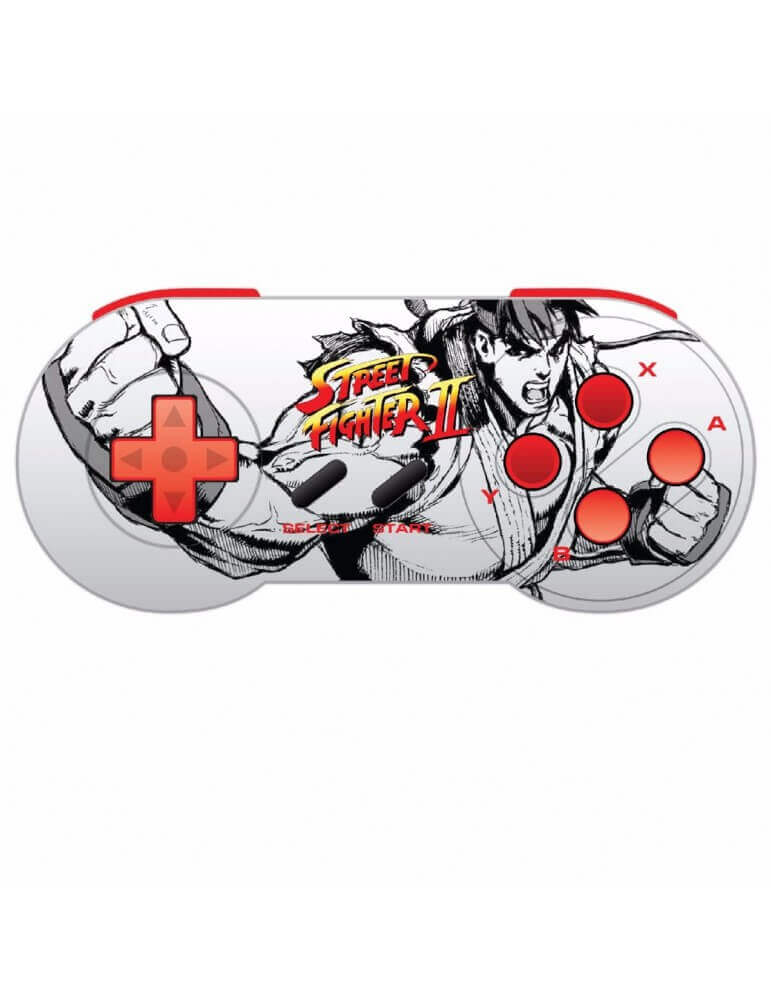 Street Fighter II Dual Link Controller SNES PC Mac-Super Nintendo-Pixxelife by INMEDIA
