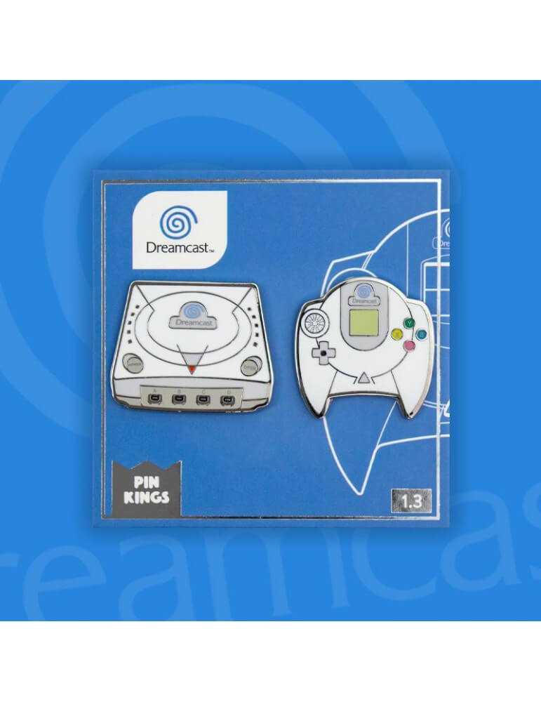 Pin Kings Sega Console Set Smaltato Dreamcast-Accessori-Pixxelife by INMEDIA