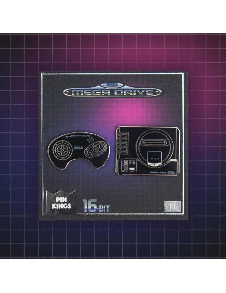 Pin Kings Sega Console Set Enamel Mega Drive-Accessories-Pixxelife by INMEDIA