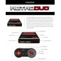 Retro-bit Retroduo Console V3.0 for NES SNES Red/Black