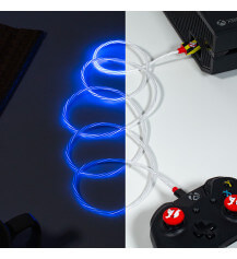 Official Ghostbusters LED Micro-USB Charging Cable & Thumb Grips