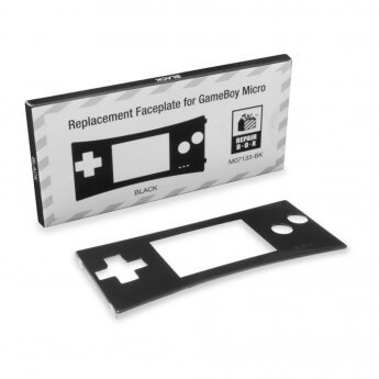 Faceplate Game Boy Micro Black