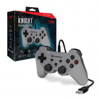 Brave Knight Premium Controller for PS3 PC Mac Silver