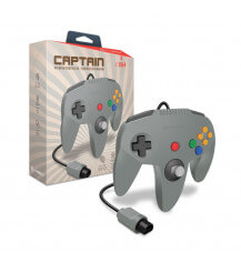 Captain Premium Controller for Nintendo 64 Gray
