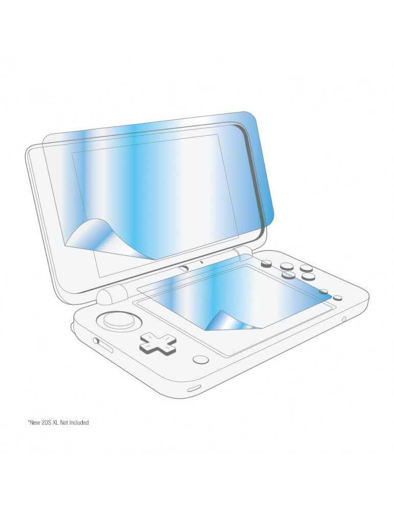 Pellicola Salvaschermo per New Nintendo 2DS XL-DS/2DS/3DS-Pixxelife by INMEDIA