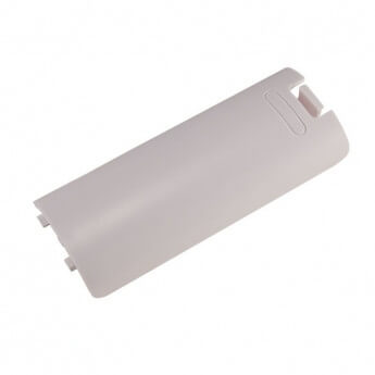 Battery Cover Replacement for Nintendo Wii Remote White