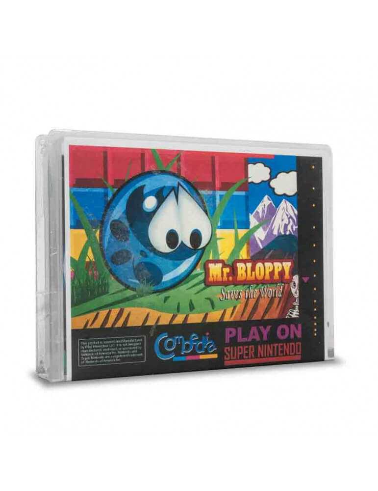 Piko Interactive Mr. Bloppy Saves The World SNES Cart-Super Nintendo-Pixxelife by INMEDIA