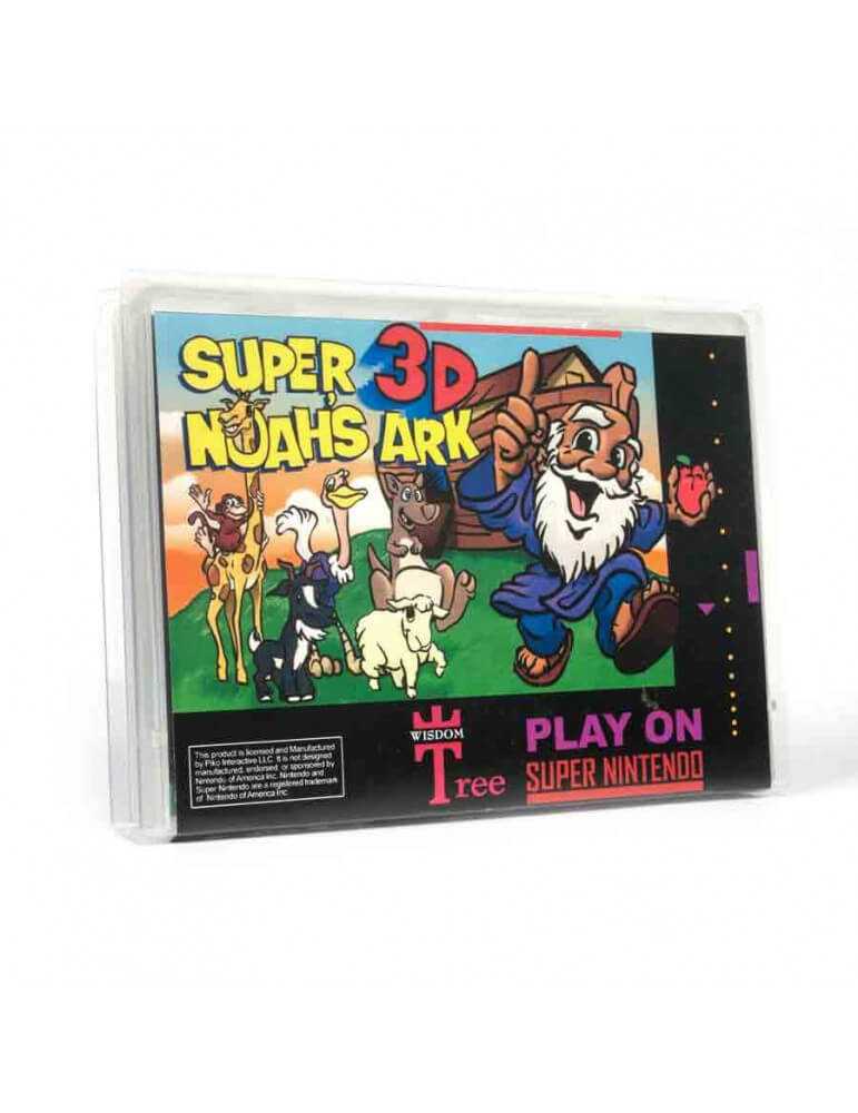 Piko Interactive Super 3D Noah's Ark SNES Cart-Super Nintendo-Pixxelife by INMEDIA