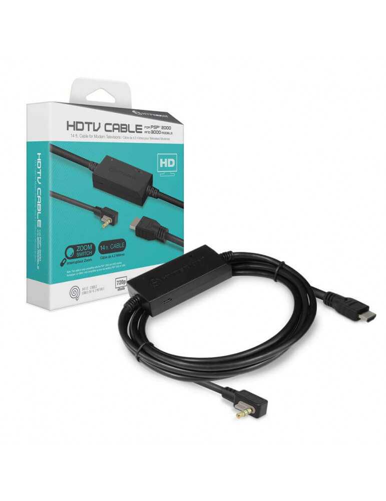 HDTV Cable for PlayStation Portable-Modern Retrogaming-Pixxelife by INMEDIA