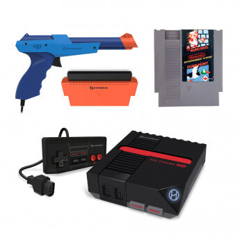 Hyperkin HD Shooter Pack with Super Mario & Duck Hunt for NES Black