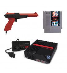 Hyperkin AV Shooter Pack with Super Mario & Duck Hunt for NES Black