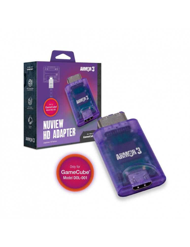 NuView Adattatore HD per GameCube-GameCube-Pixxelife by INMEDIA