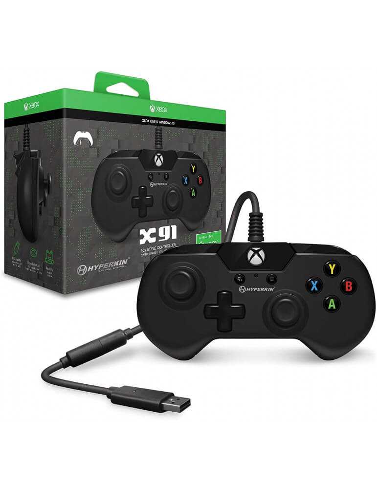 X91 Controller Xbox Series X/S Xbox One Windows 10 Black-Xbox One-Pixxelife by INMEDIA