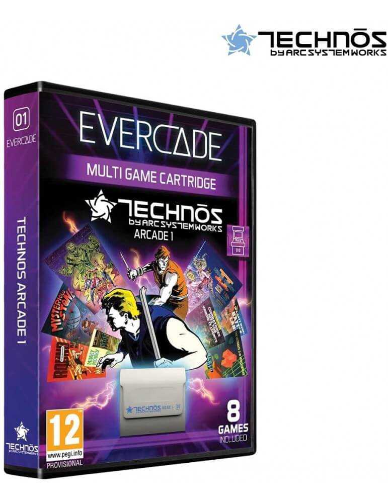 Evercade Technos Arcade 1-Arcade-Pixxelife by INMEDIA