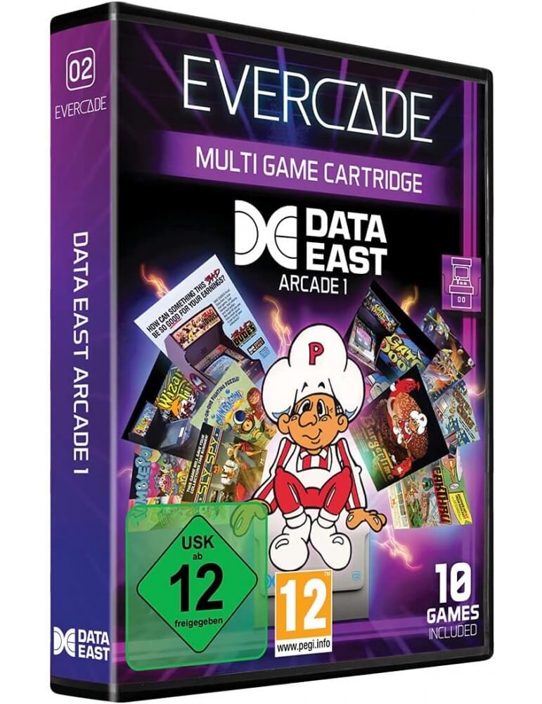 Evercade Data East Arcade 1-Arcade-Pixxelife by INMEDIA