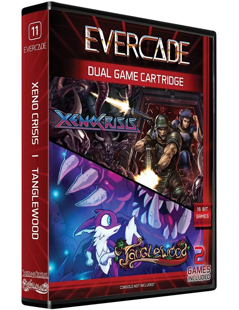 Evercade Xeno Crisis and Tanglewood-Retrogaming Moderno-Pixxelife by INMEDIA