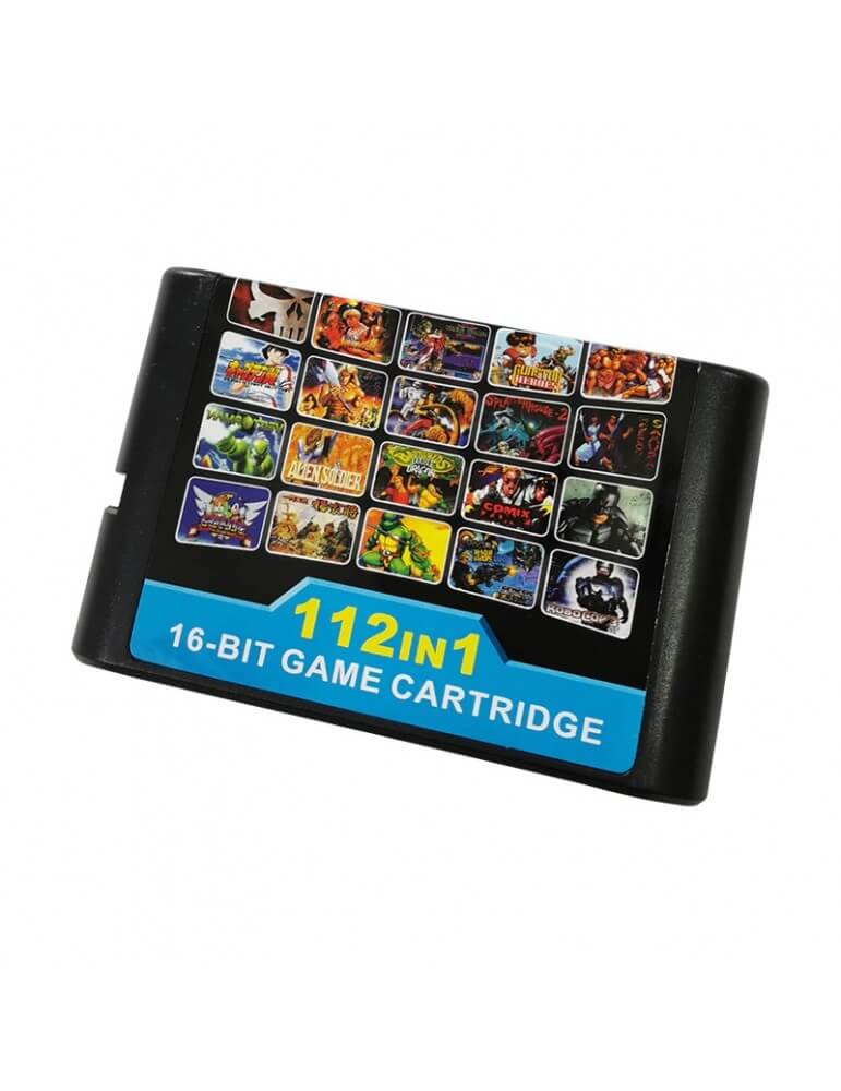 112in1 Multi cart for Mega Drive-Mega Drive - Genesis-Pixxelife by INMEDIA