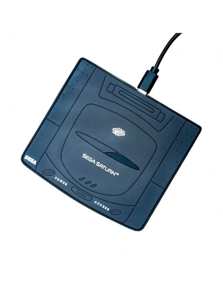 Tappetino Ricarica Wireless Console Sega Saturn-PC/Mac/Android-Pixxelife by INMEDIA