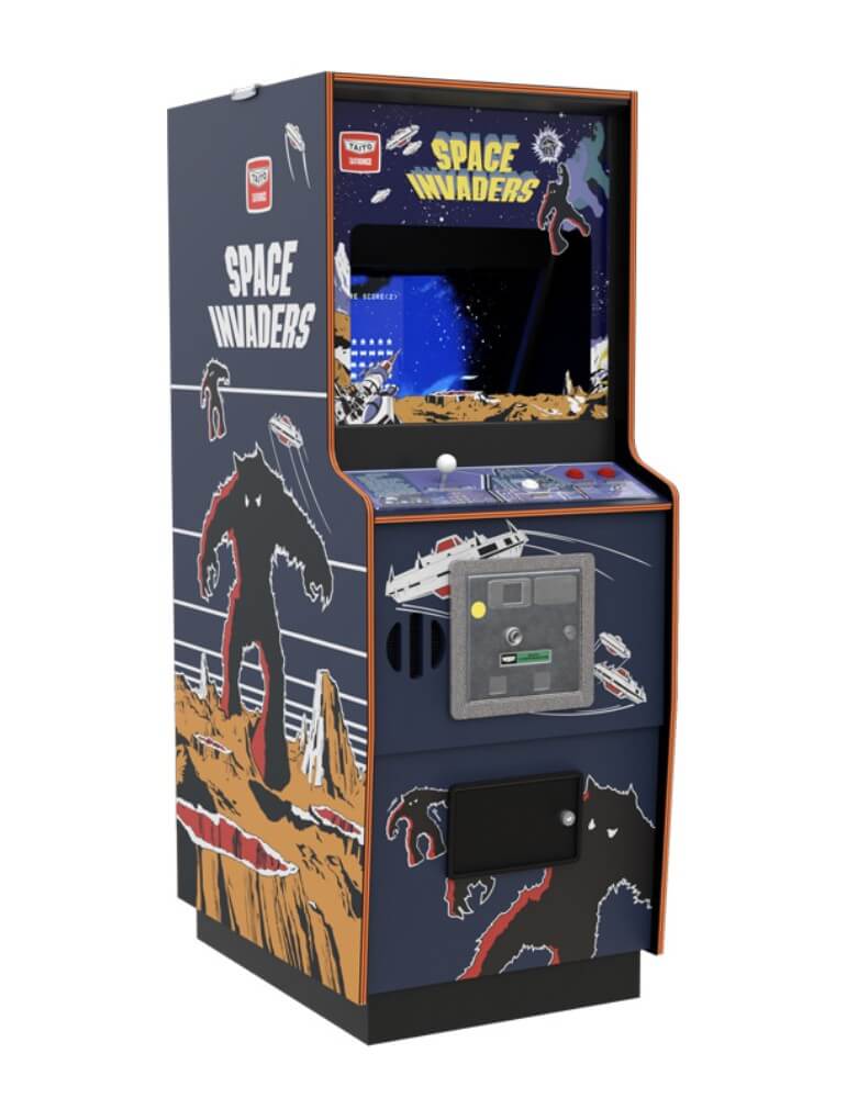 Space Invaders Quarter Size Arcade Cabinet-Machines-Pixxelife by INMEDIA