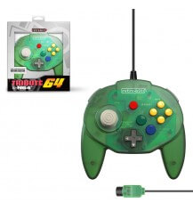Tribute 64 Classic Controller for Nintendo 64 Green