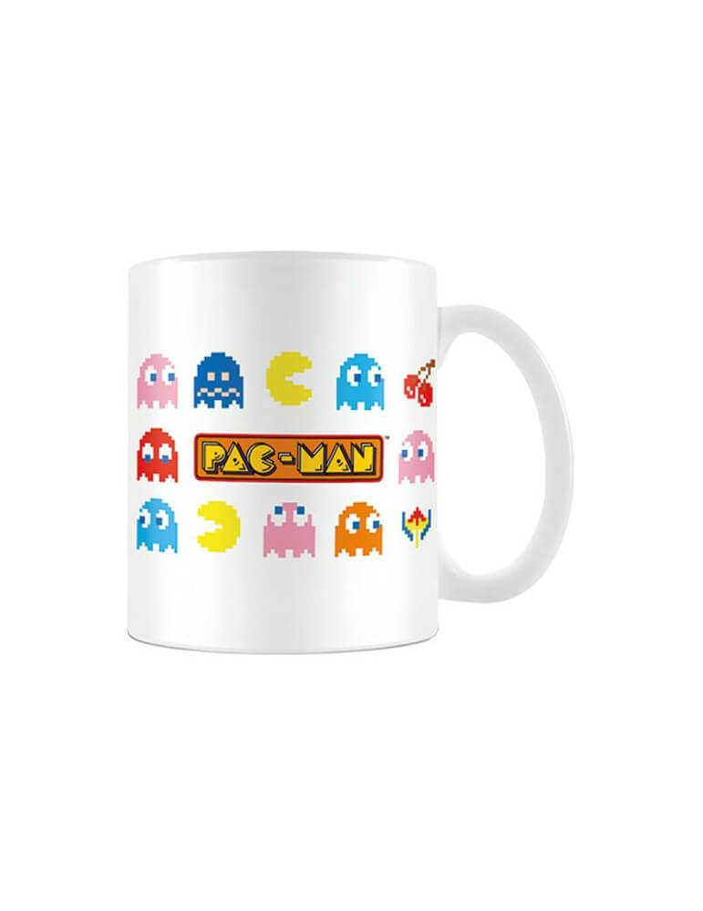 Pac-Man Multi Ceramic Mug 11 oz-Accessori-Pixxelife by INMEDIA