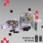Retro-bit Tribute64 2.4G Wireless Controller for Nintendo 64 Switch PC Mac Atomic Purple