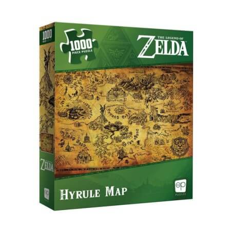 The Legend of Zelda Hyrule Map
