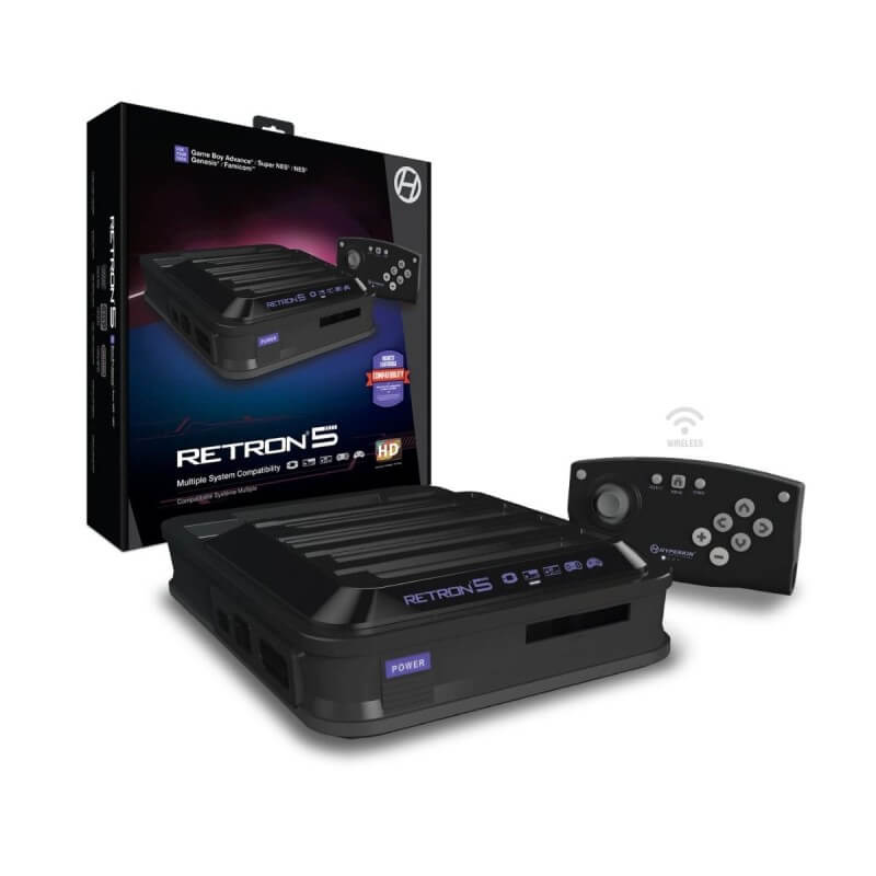 RetroN 5 HD Console GBA NES SNES MD-Modern Retrogaming-Pixxelife by INMEDIA
