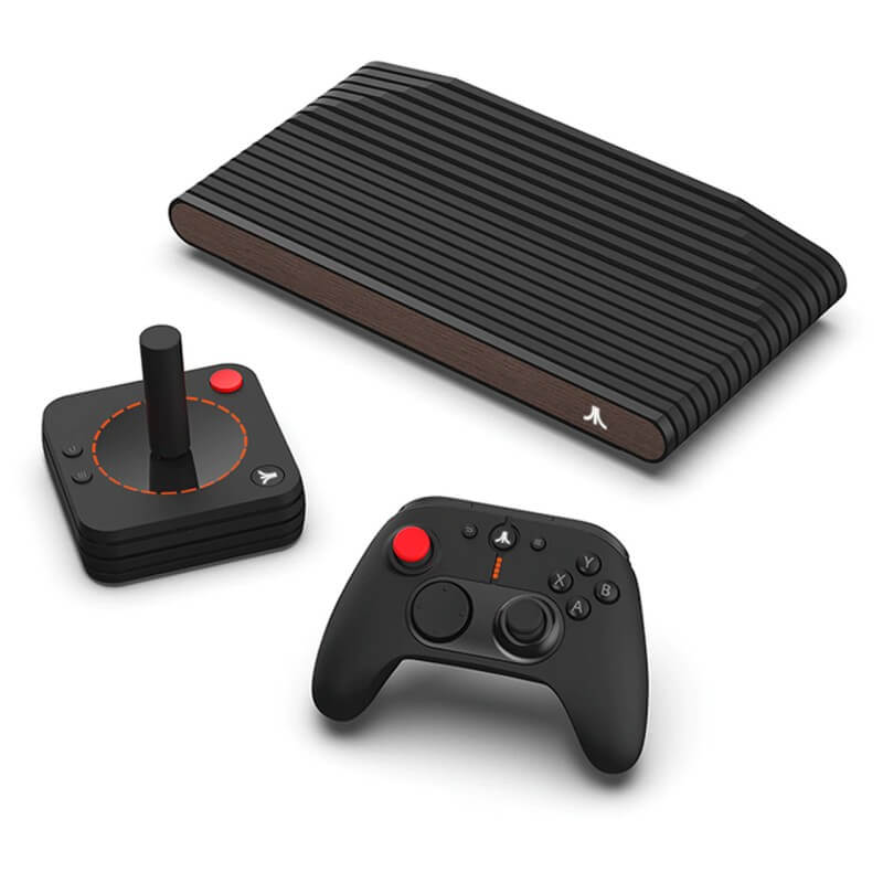 Atari VCS Black Walnut Console Pacchetto All-In-Atari 2600-Pixxelife by INMEDIA