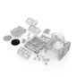 GameCube Console Shell Replacement Kit Clear White