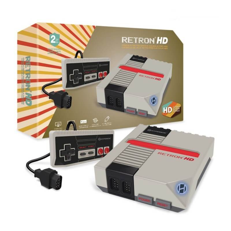 RetroN 1 HD Console NES Grigio-PixxeLife-Pixxelife by INMEDIA